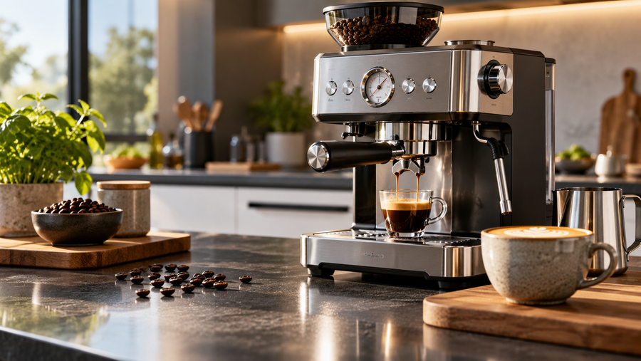Küche und Kaffeemaschinen