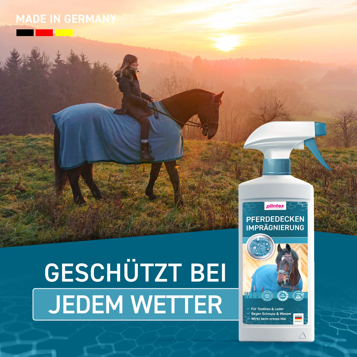 Pferdedecken Imprägnierspray 2er-Pack – 2×580 ml