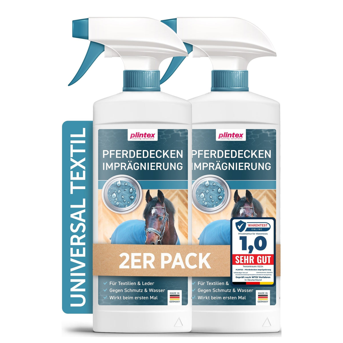 Pferdedecken Imprägnierspray 2er-Pack – 2×580 ml
