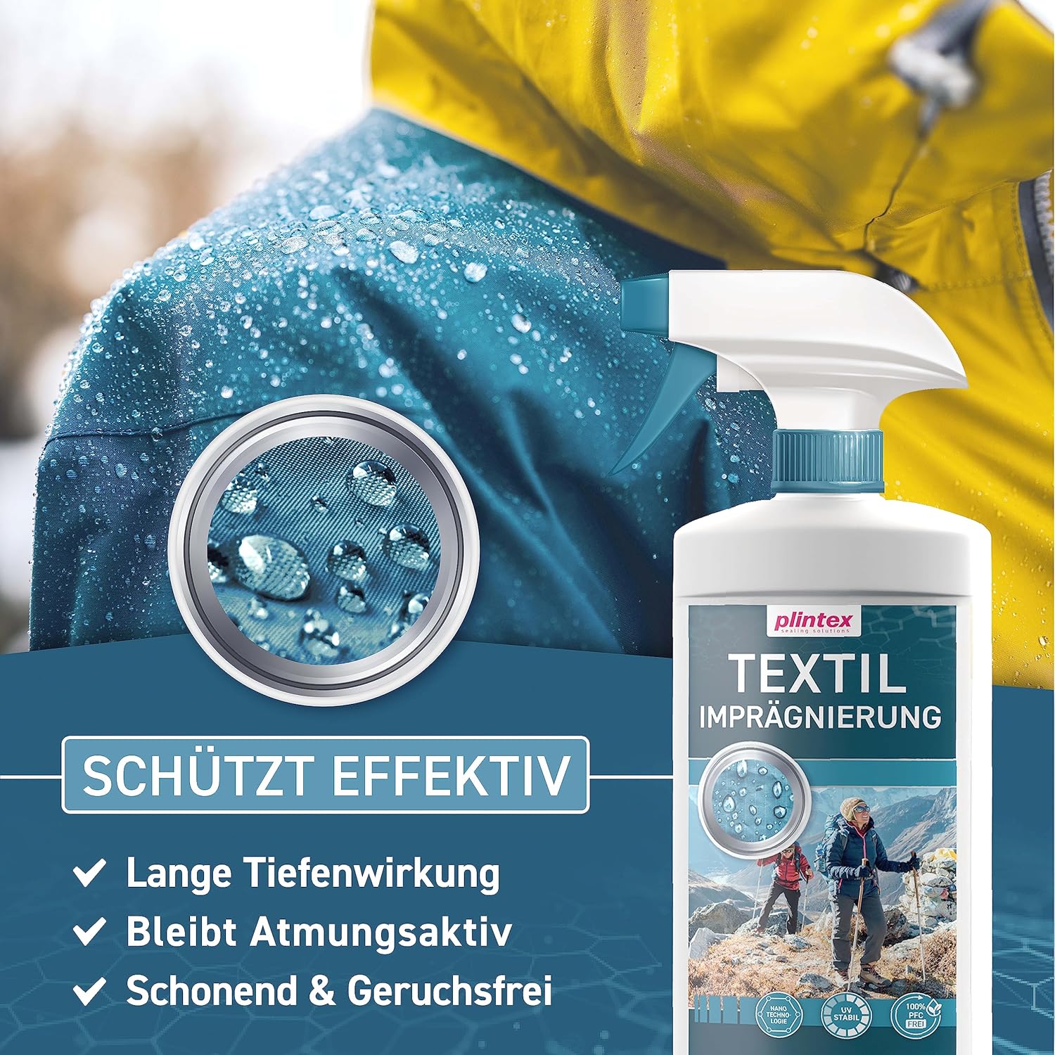 Imprägnierspray für Textilien & Leder – Universal