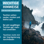 Textil Imprägnierspray – Gore-Tex & Softshell