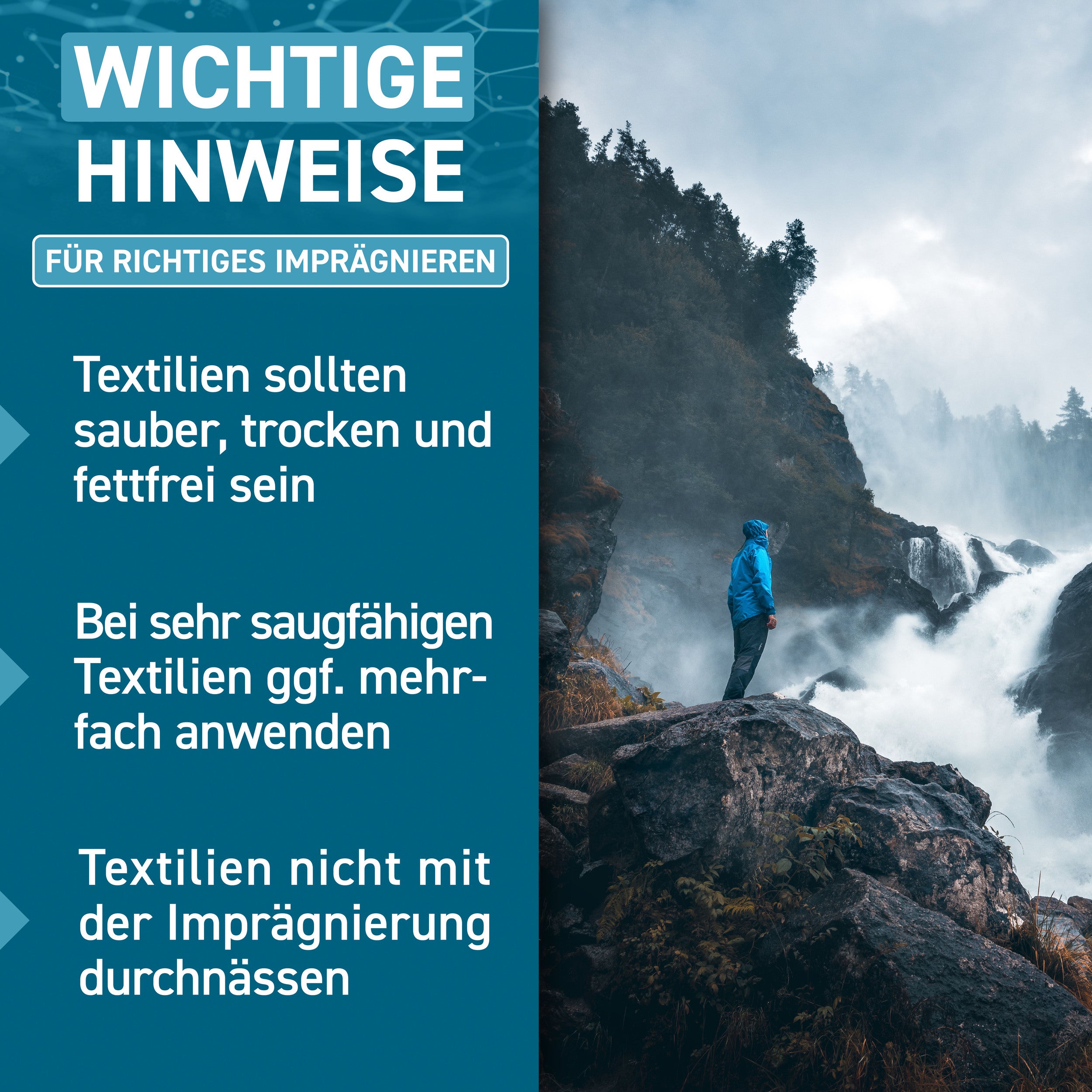 Textil Imprägnierspray – Gore-Tex & Softshell