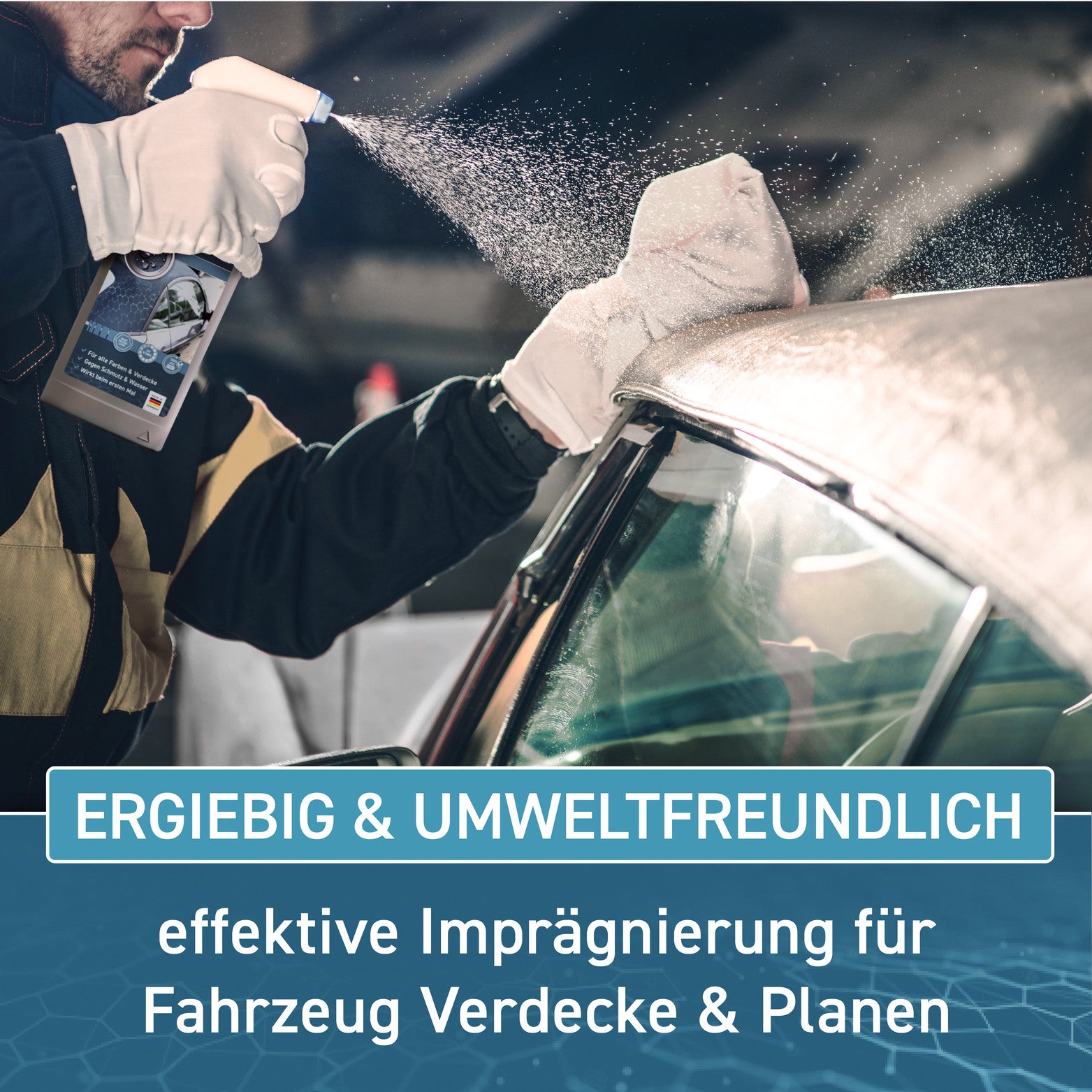Cabrio Verdeck Imprägnierung – Stoff & Vinyl