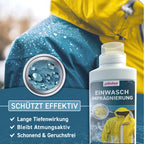 Einwaschimprägnierung Wash-In – Outdoorkleidung