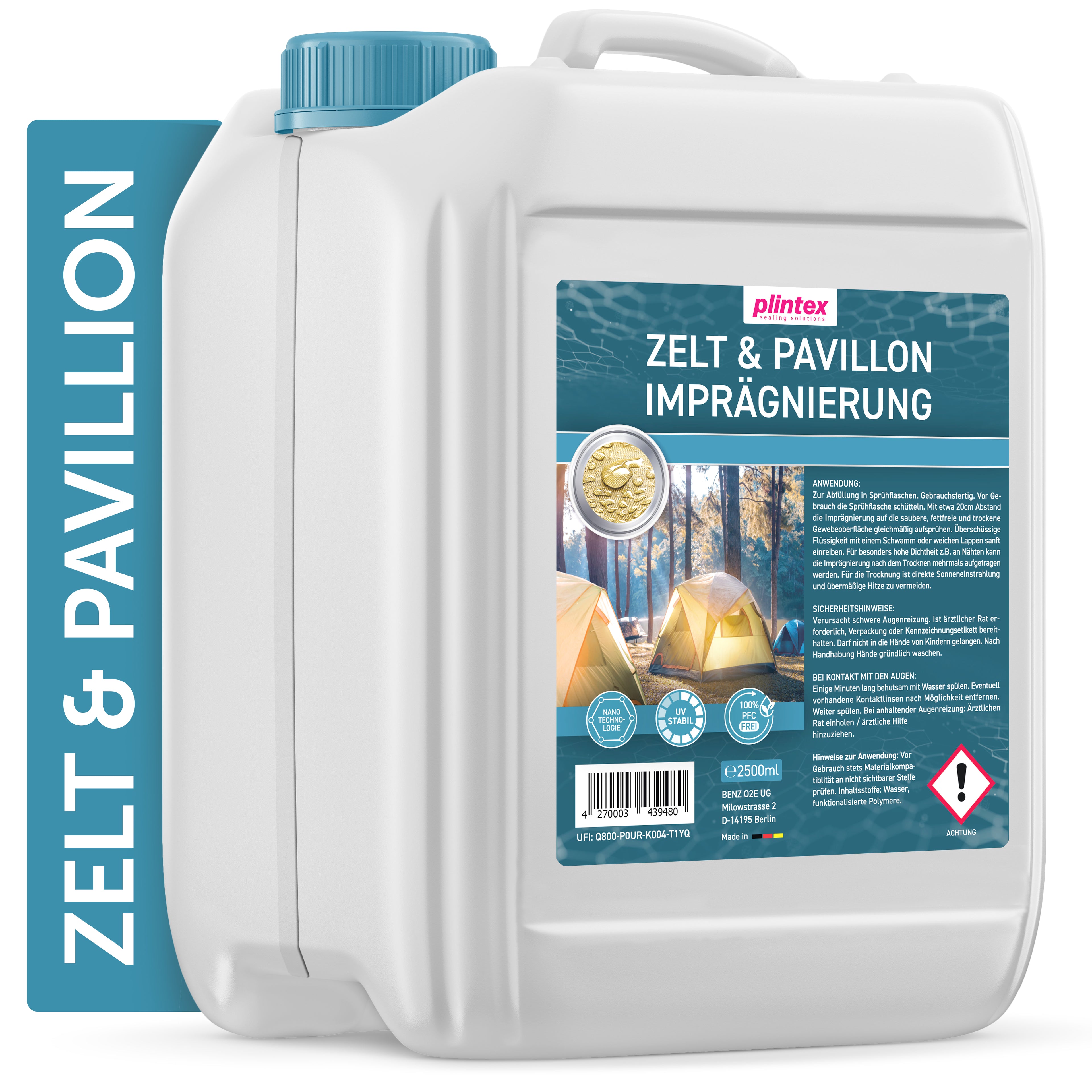 Zelt & Pavillon Imprägnierung