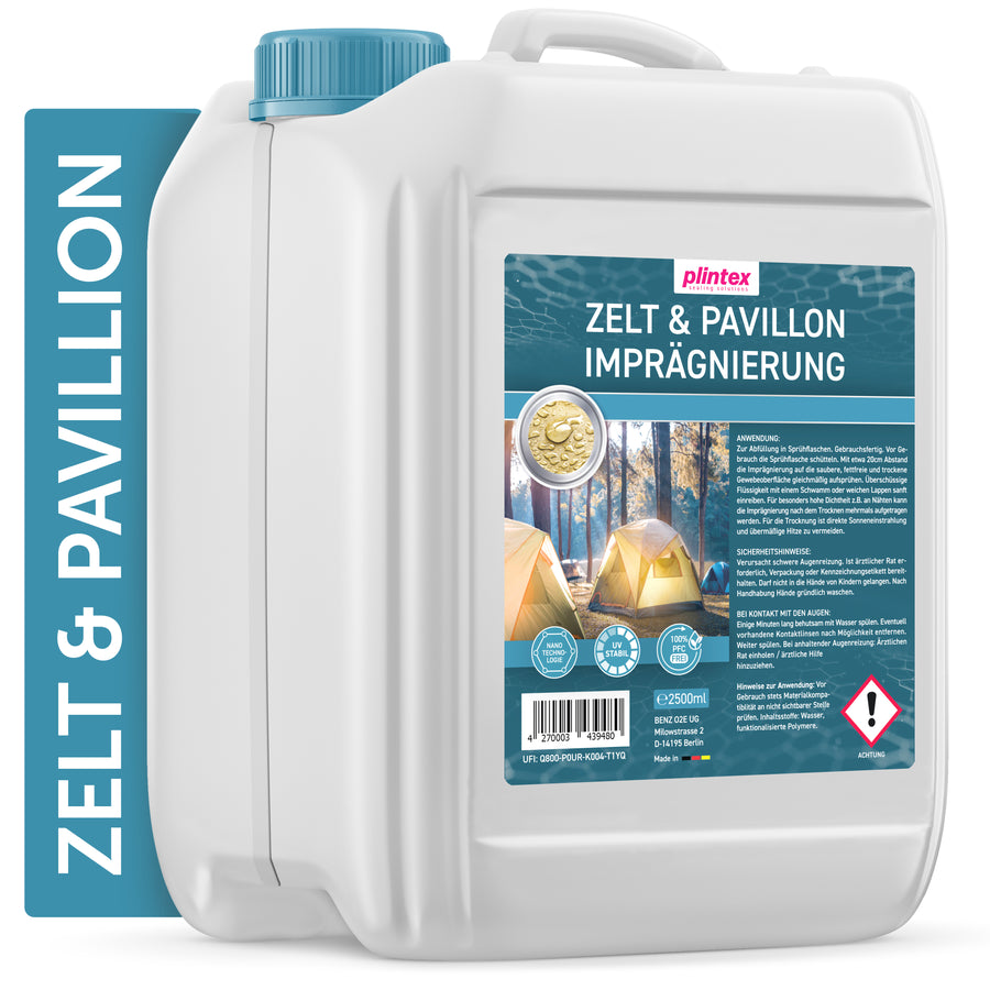 Zelt & Pavillon Imprägnierung