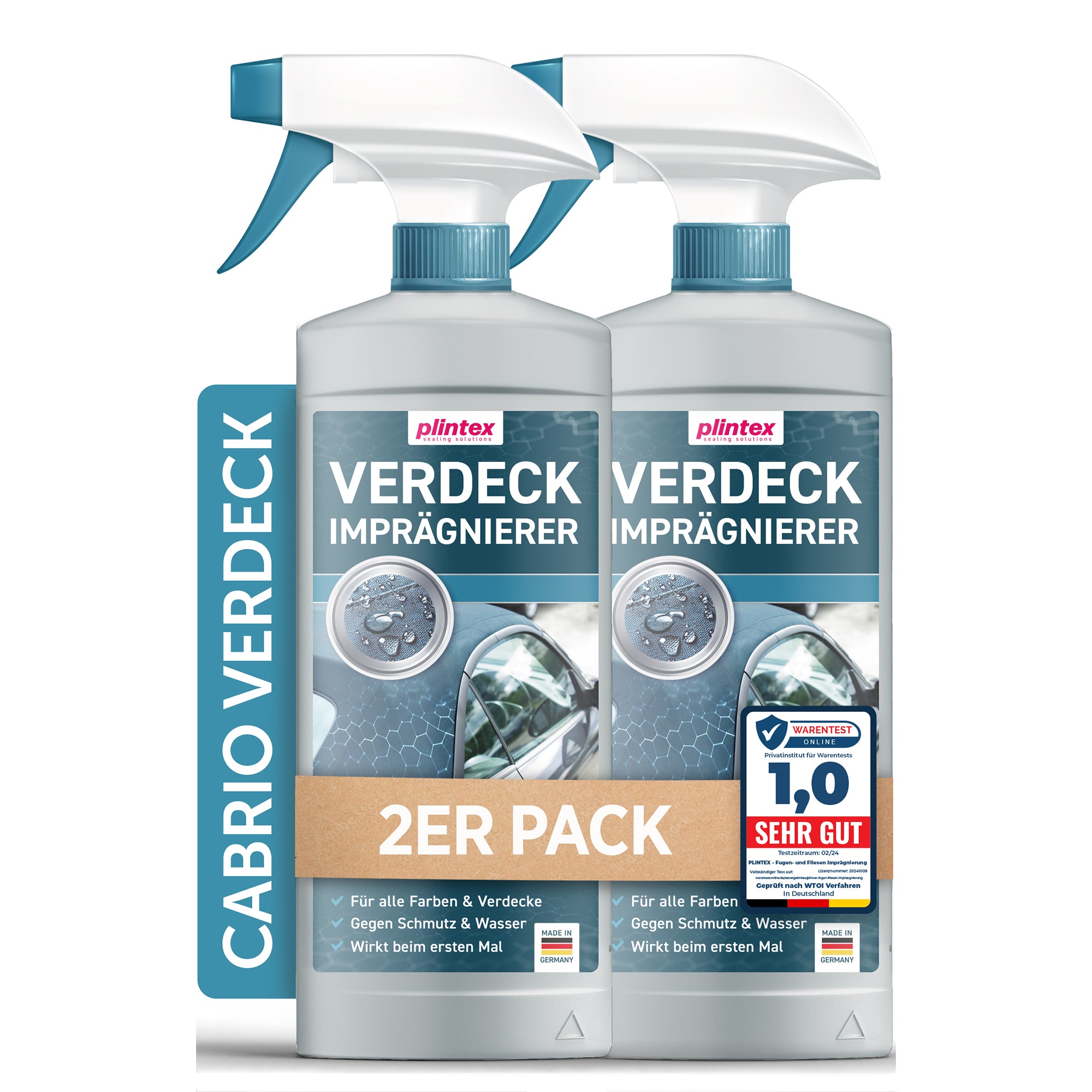 Cabrio Verdeck Imprägnierung – Stoff & Vinyl