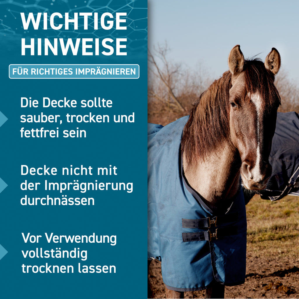 Pferdedecken Imprägnierspray