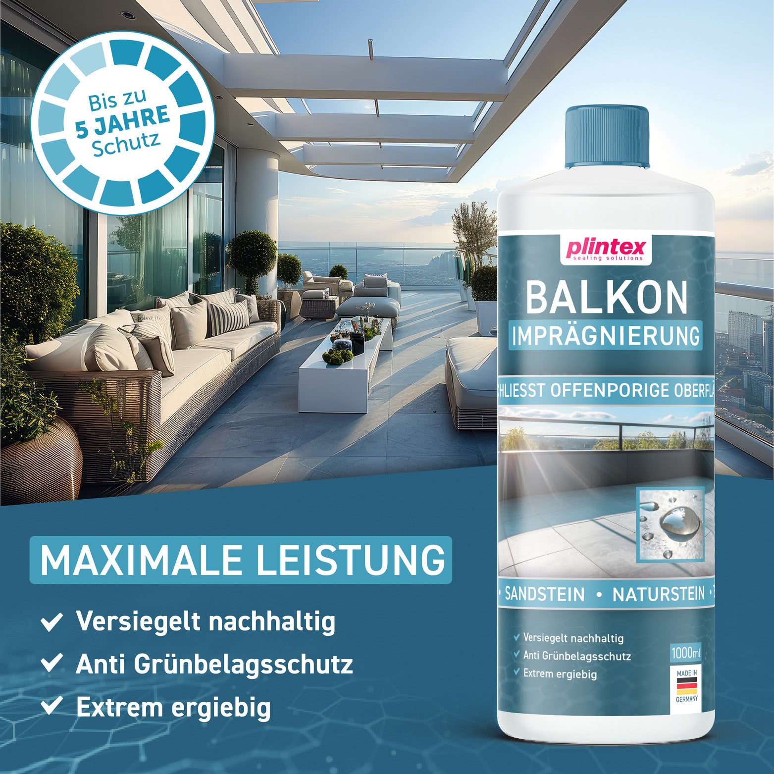 Balkonimprägnierung – Außen & Innen