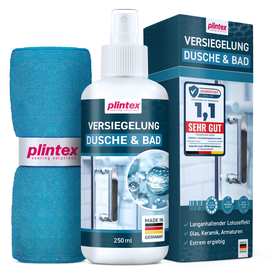 Duschglas-Versiegelung für Dusche & Bad