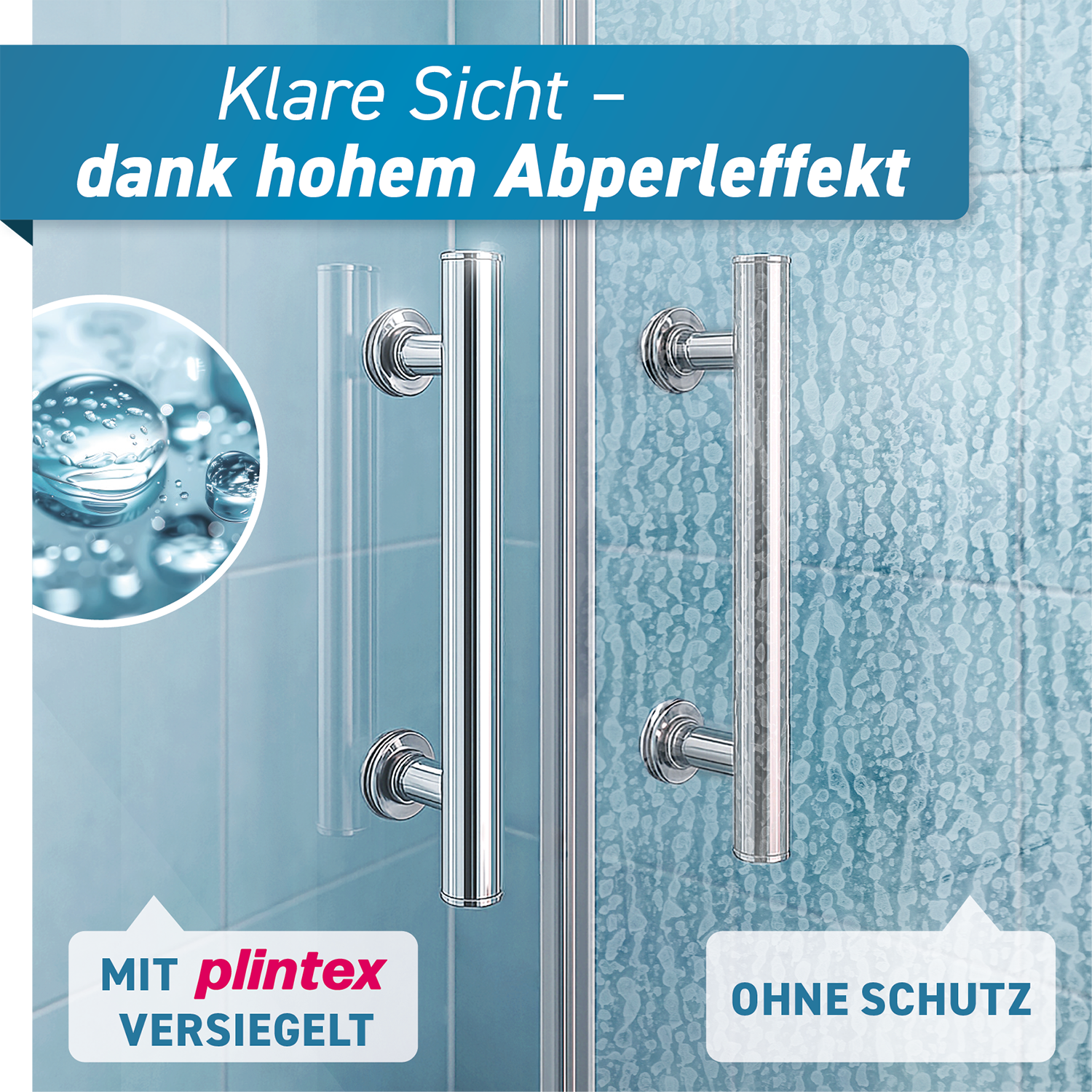 Duschglas-Versiegelung für Dusche & Bad