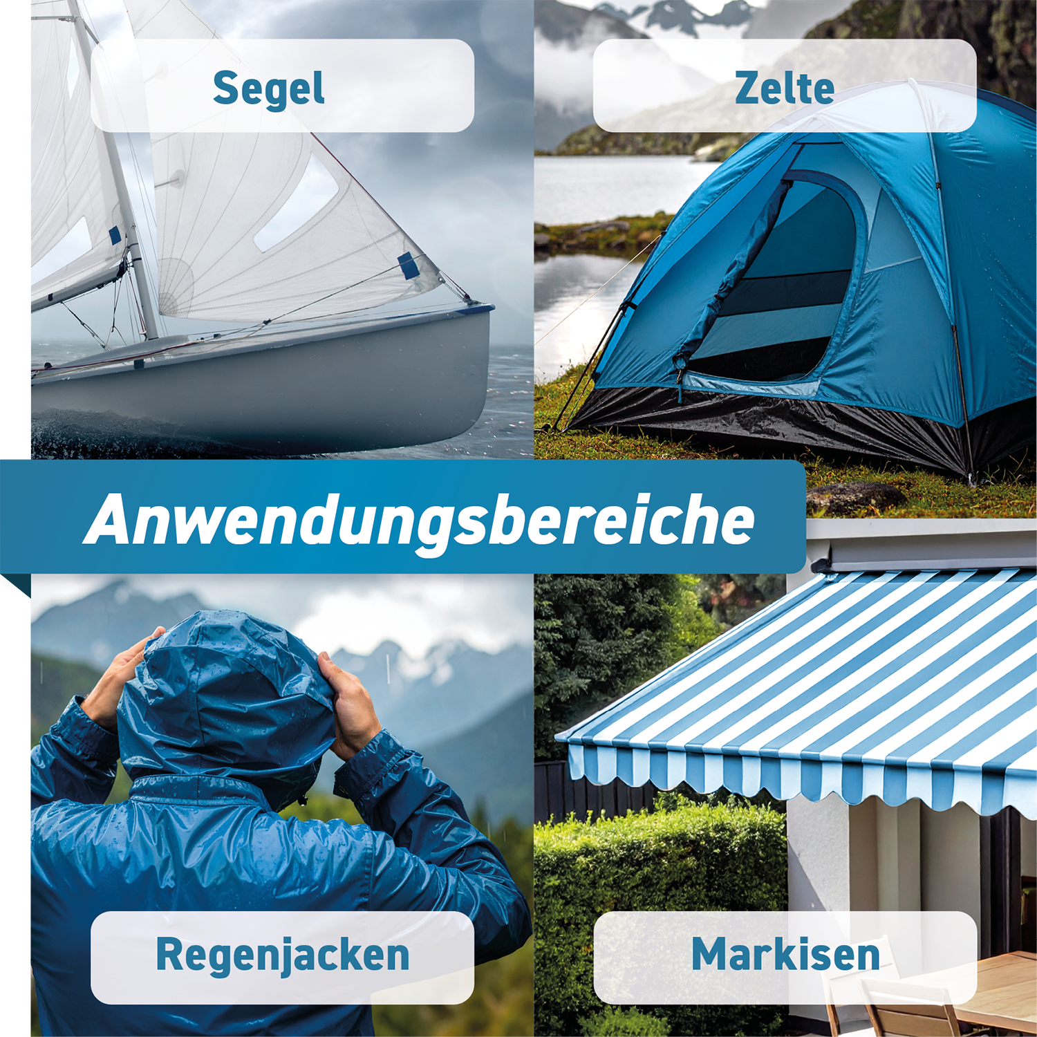 Nahtdichter für Zelt, Jacken & Outdoor