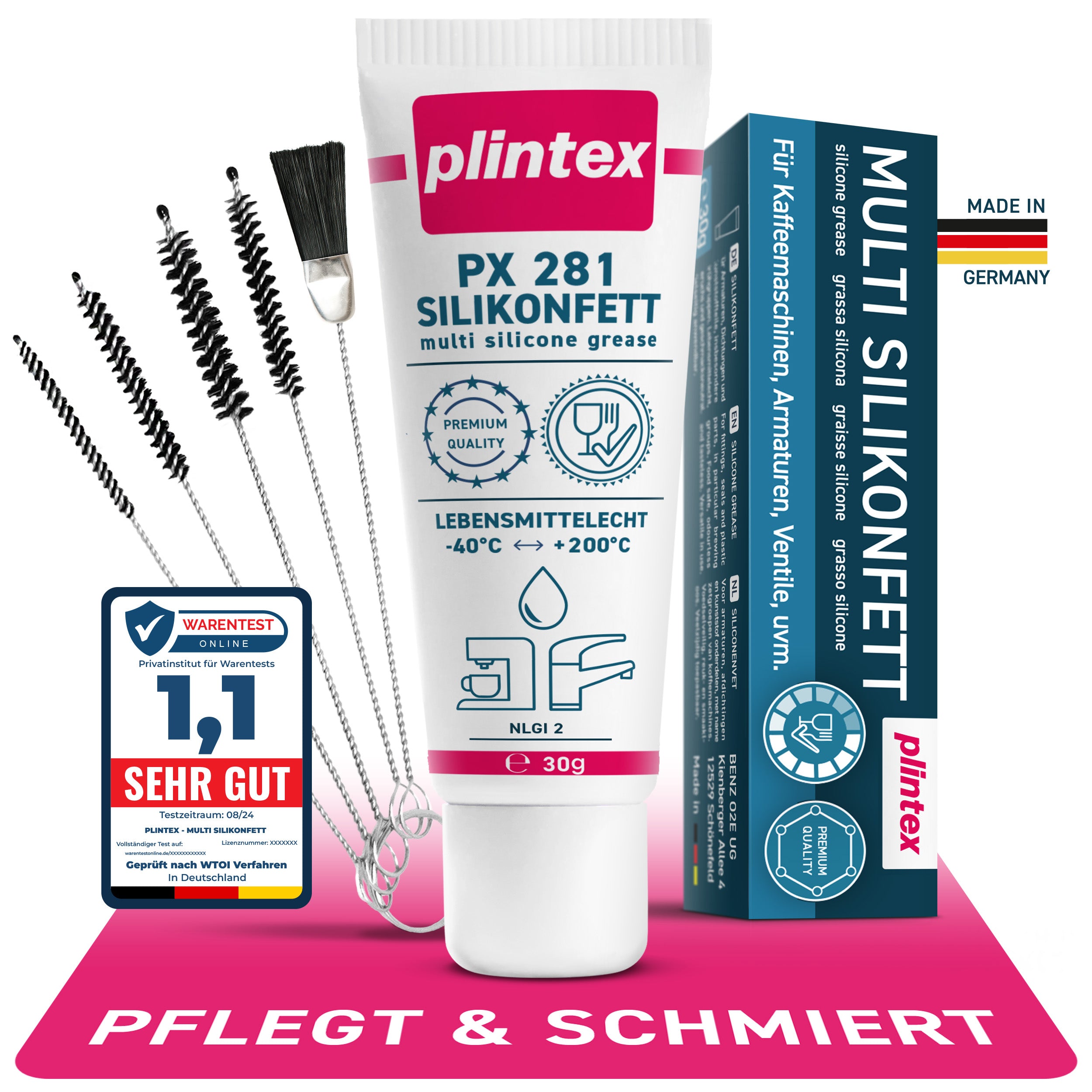 Silikonfett für Kaffeevollautomaten