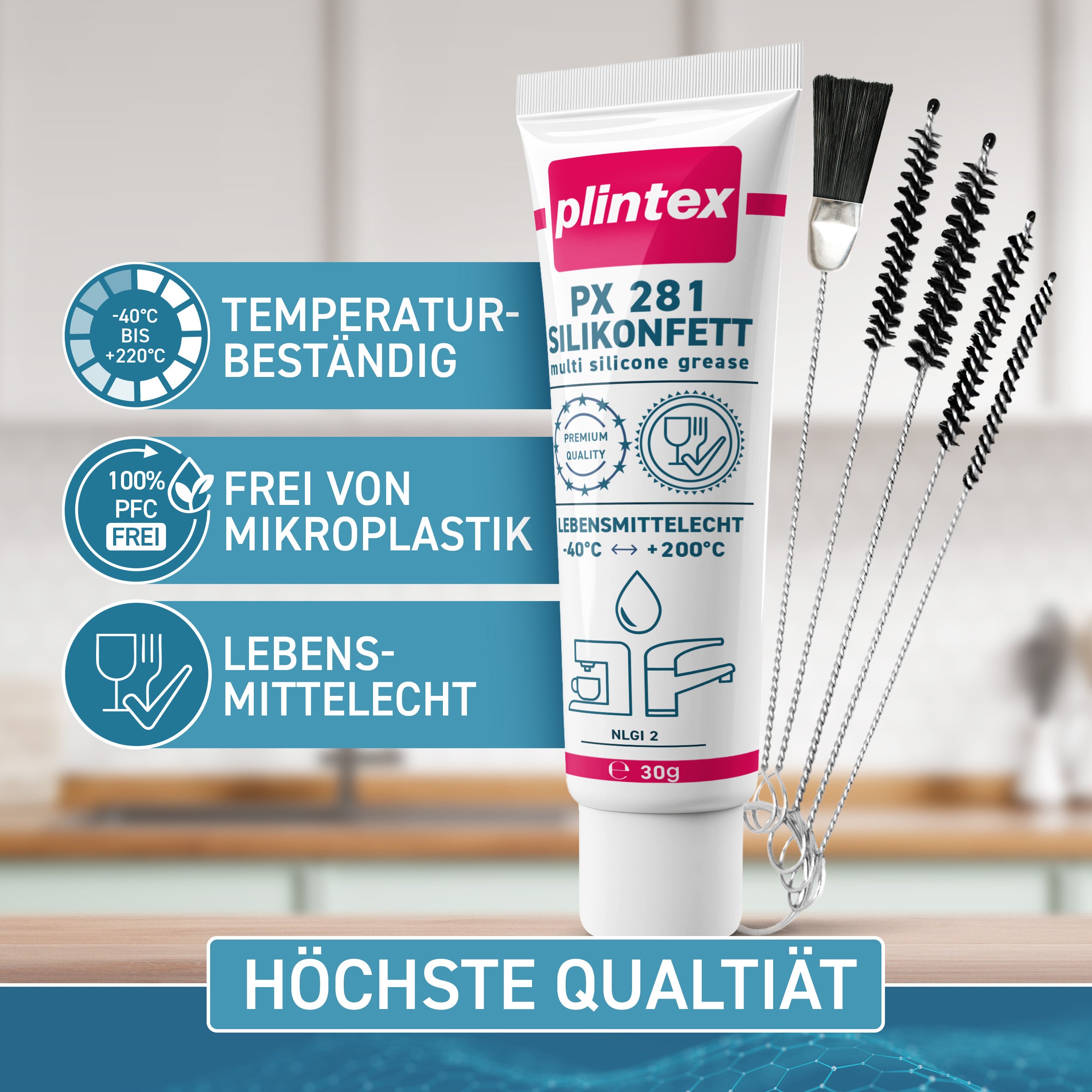 Silikonfett für Kaffeevollautomaten