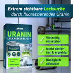 PLINTEX® Uranin Färbemittel 100g zur Leckageortung inkl. Dosierlöffel