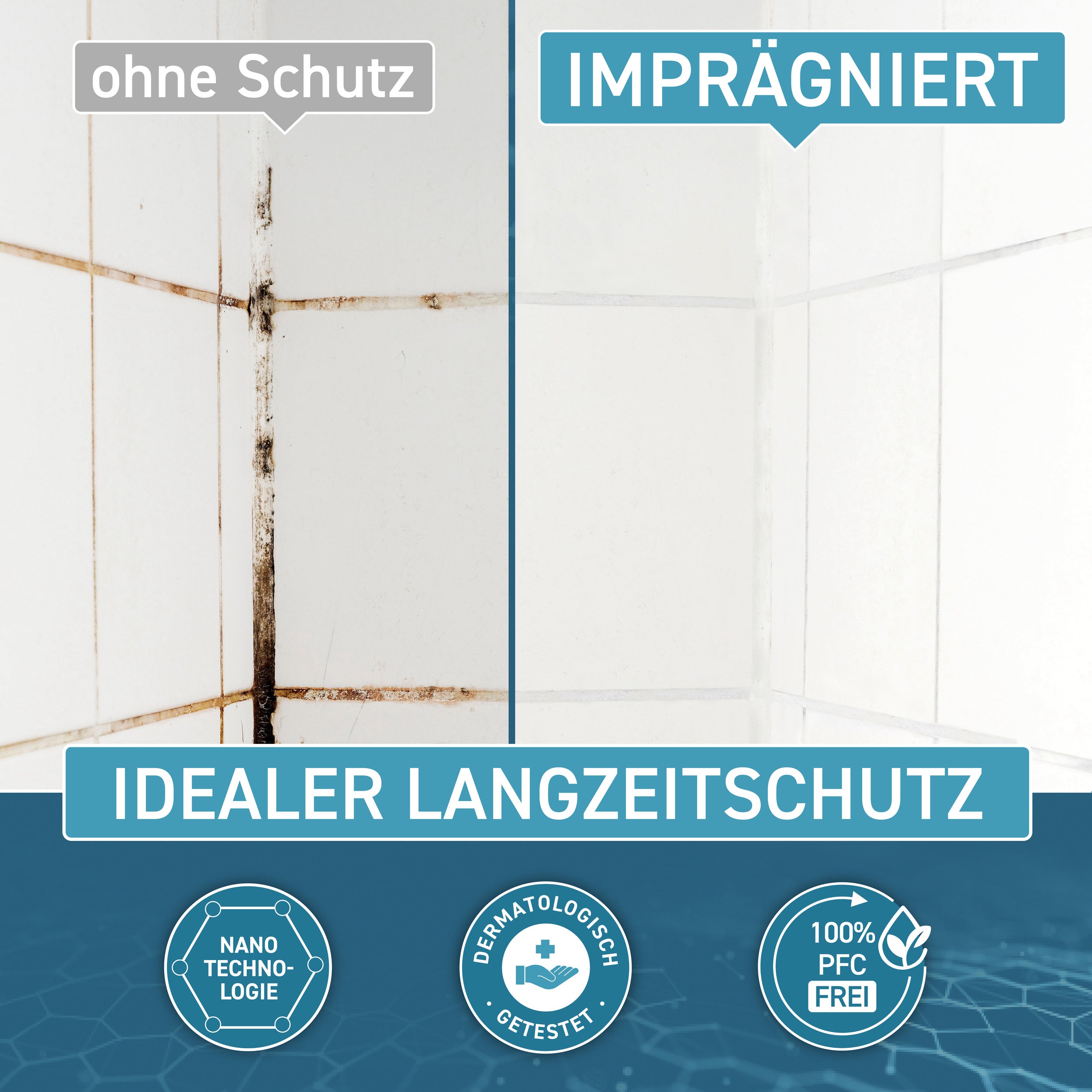 Fugen- und Fliesen Imprägnierung