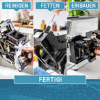 Silikonfett für Kaffeevollautomaten ohne Bürstenset