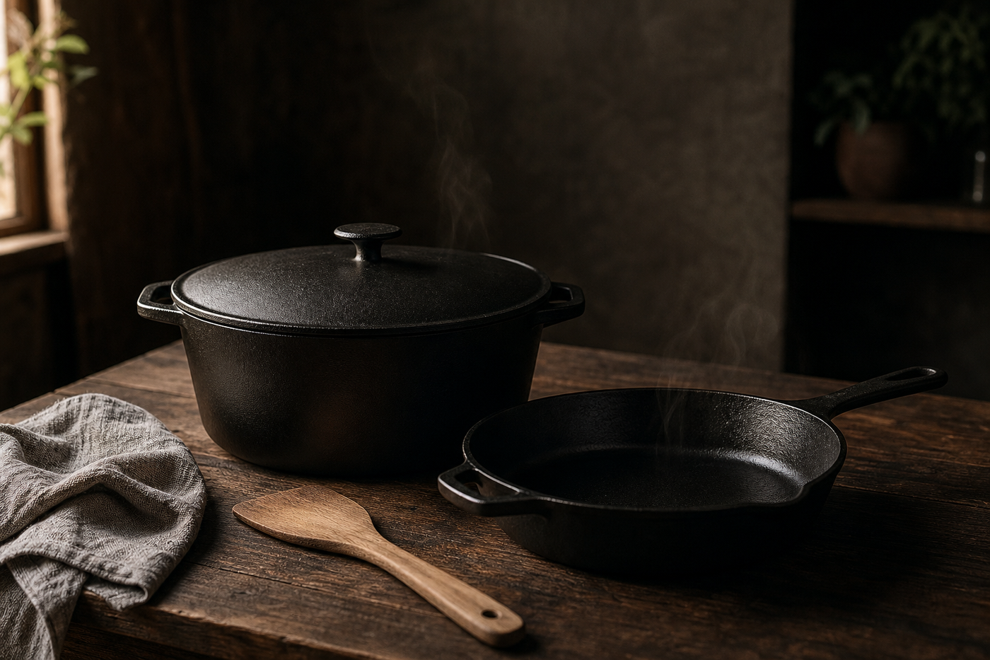 Dutch Oven & Gusseisen einbrennen